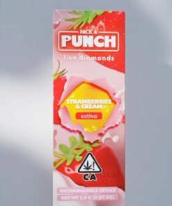Pack A Punch Strawberries & Cream 2g