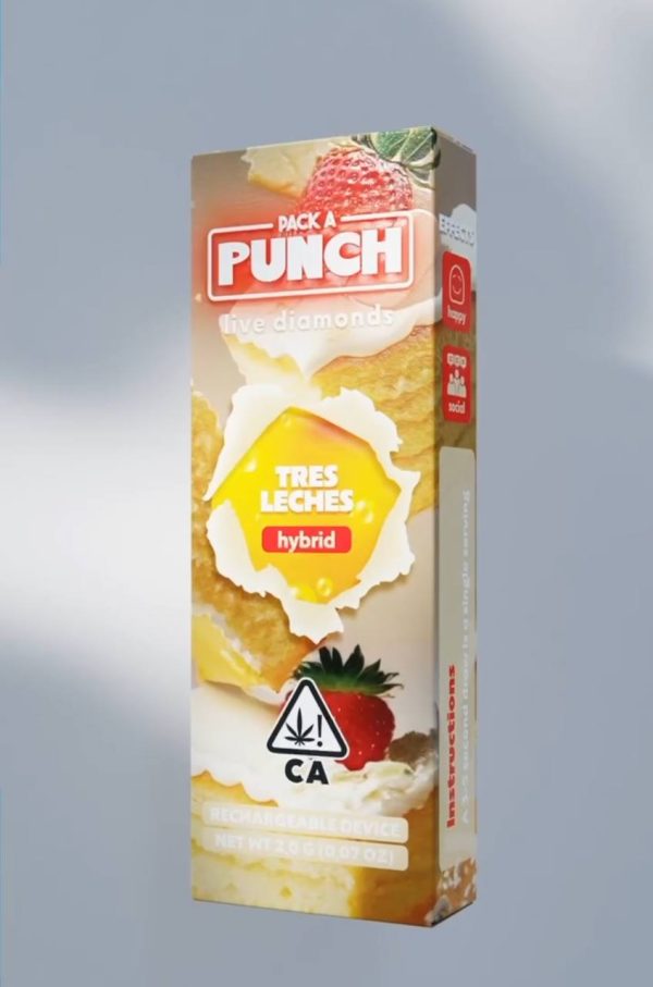 Pack A Punch Tres Leches 2G - packmandisposables.us Pack A Punch Tres Leches 2G